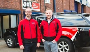 adi team with car