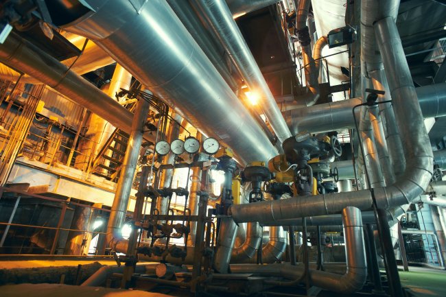 industrial pipework