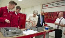 apprentices with theresa may